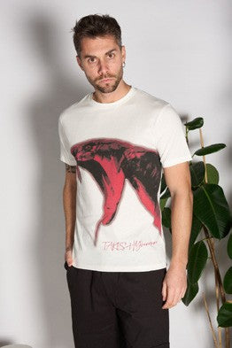 Тениска Takeshy Snake print